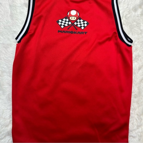 Mario Kart Tank Top Red/Black/White Size 6 - Picture 10 of 16